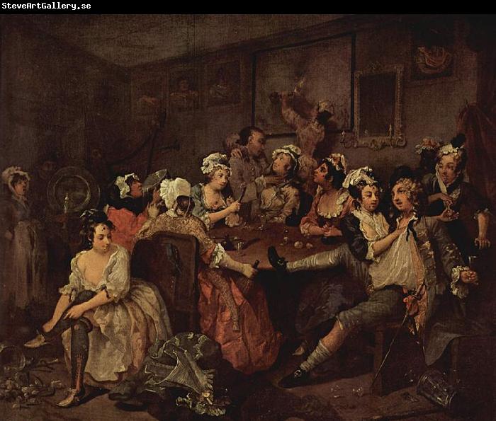 William Hogarth Der Lebensweg eines Westlings